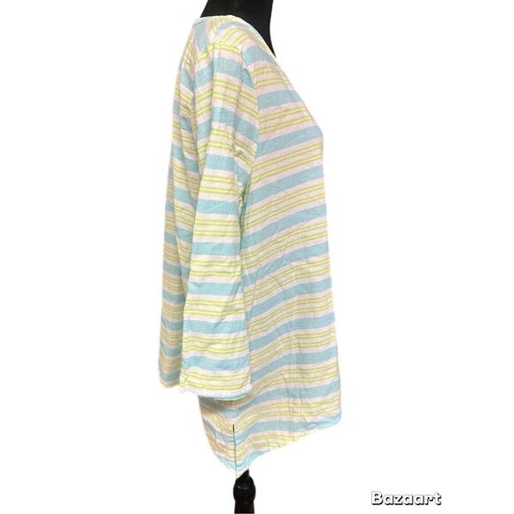 NWOT Sun Bay Missy 100% Cotton Tunic size Large - Picture 4 of 9